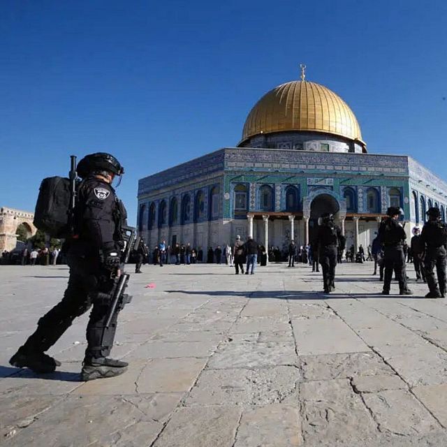 Tensión en la Explanada de las Mezquitas de Jerusalén