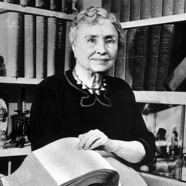 Hellen Keller, el mundo en sus manos