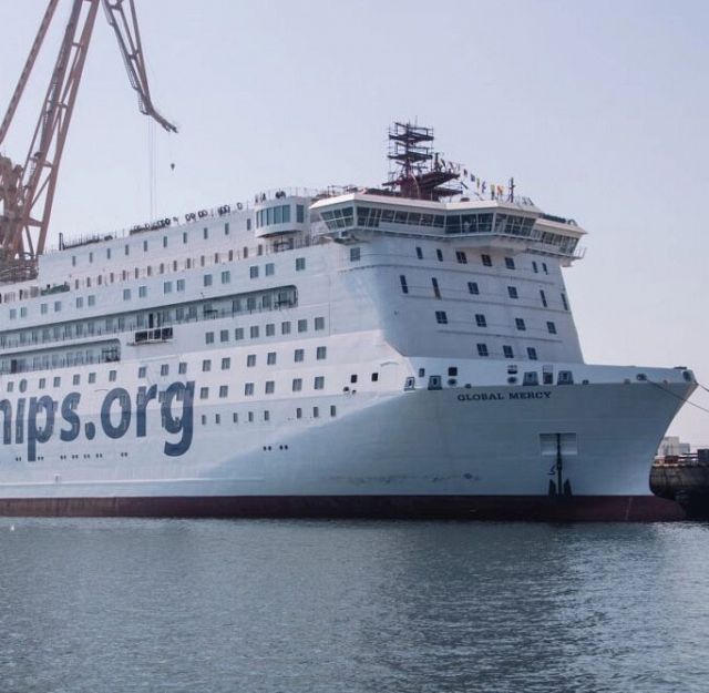 El mayor buque hospital civil del mundo