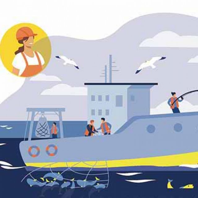 El género y los riesgos laborales en el sector pesquero
