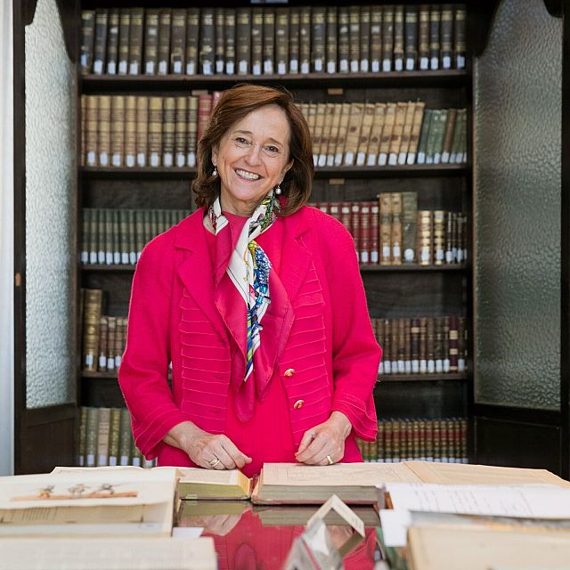 Ana Santos:"Es un regalo trabajar en la Biblioteca Nacional"