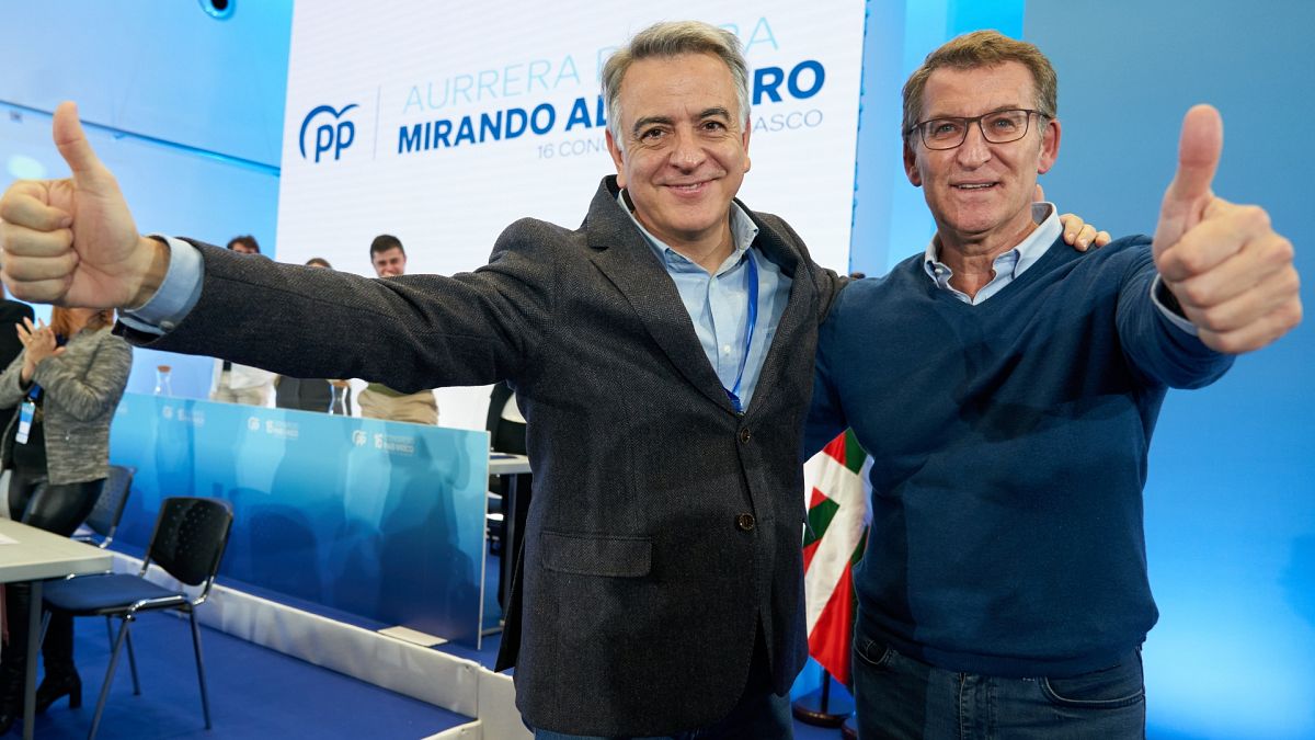 Javier de Andrés, nuevo líder del PP vasco con el 97% de los votos