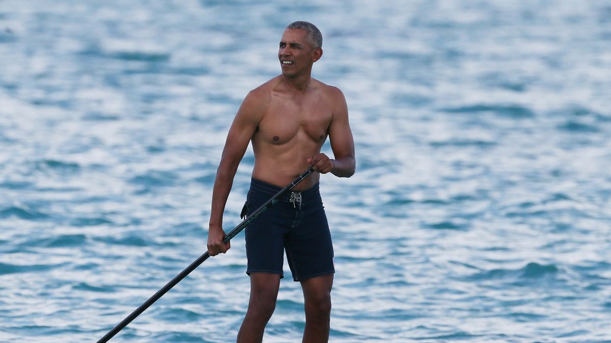 Obama Body Barack Obama En Fotos De Cuerpo Entero Barack Obama Y Sus Hijas, Malia