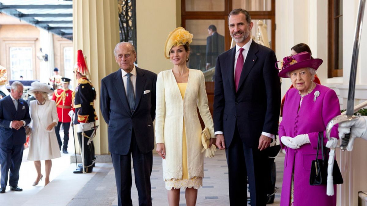 Isabel Ii Recibe A Los Reyes En La Visita De Estado A Reino Unido