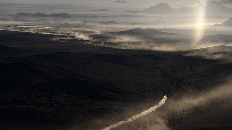 Imagen del Rally Dakar 2022.