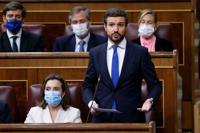 Casado se despide en el Congreso: "Entiendo la poltica desde el respeto al adversario y la entrega a los compaeros"