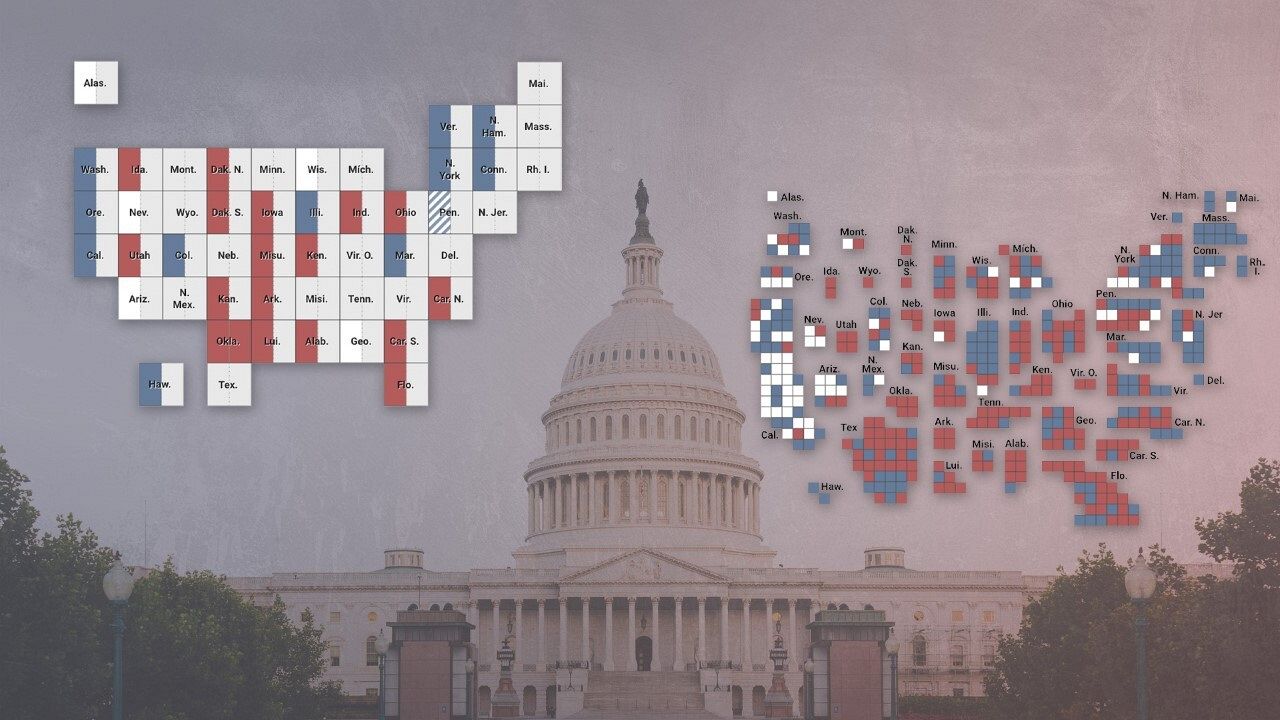 Los resultados de las elecciones legislativas en Estados Unidos aún están en el aire