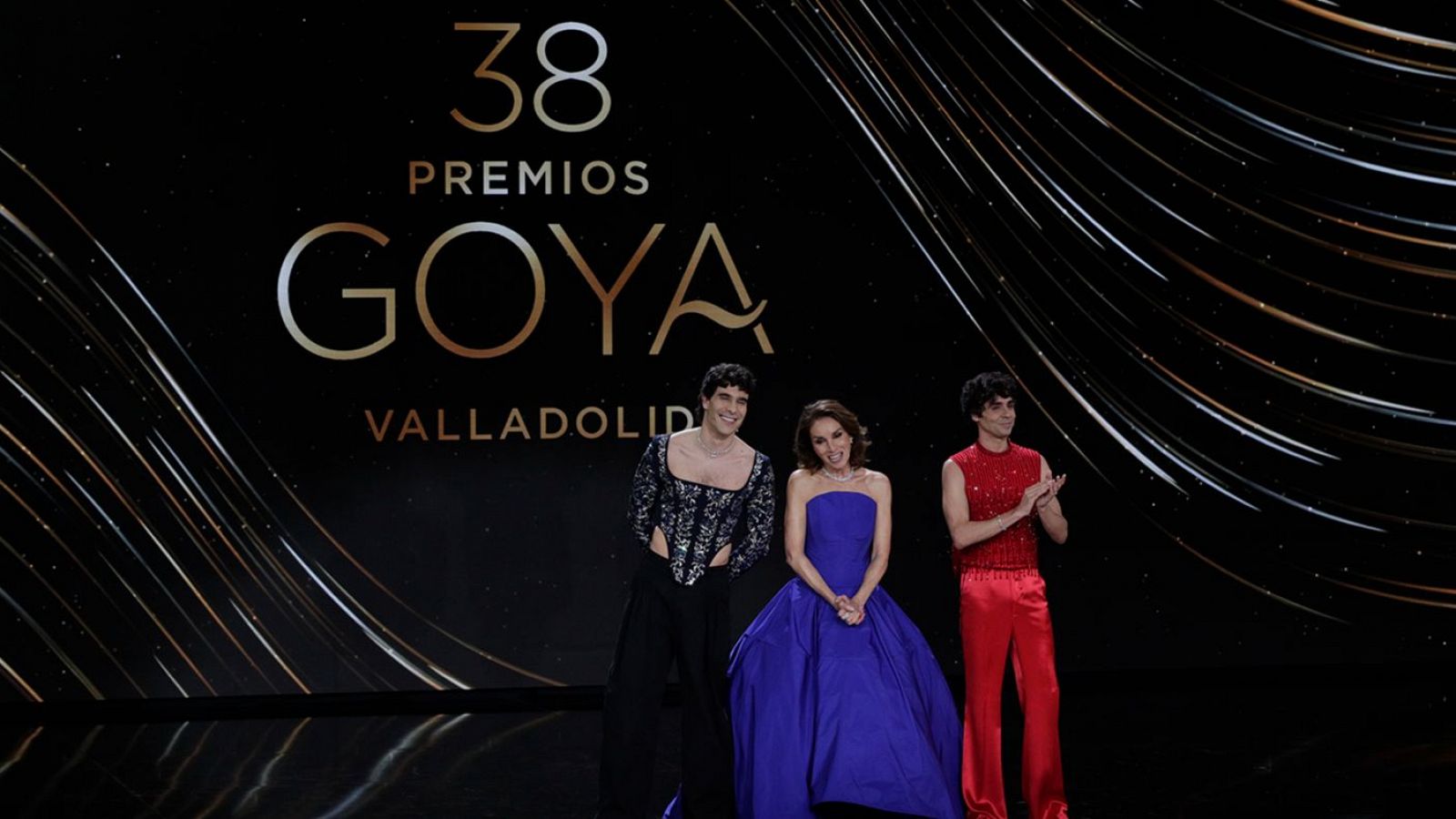 Ana Belén y Los Javis, presentadores de la Gala de los Goya
