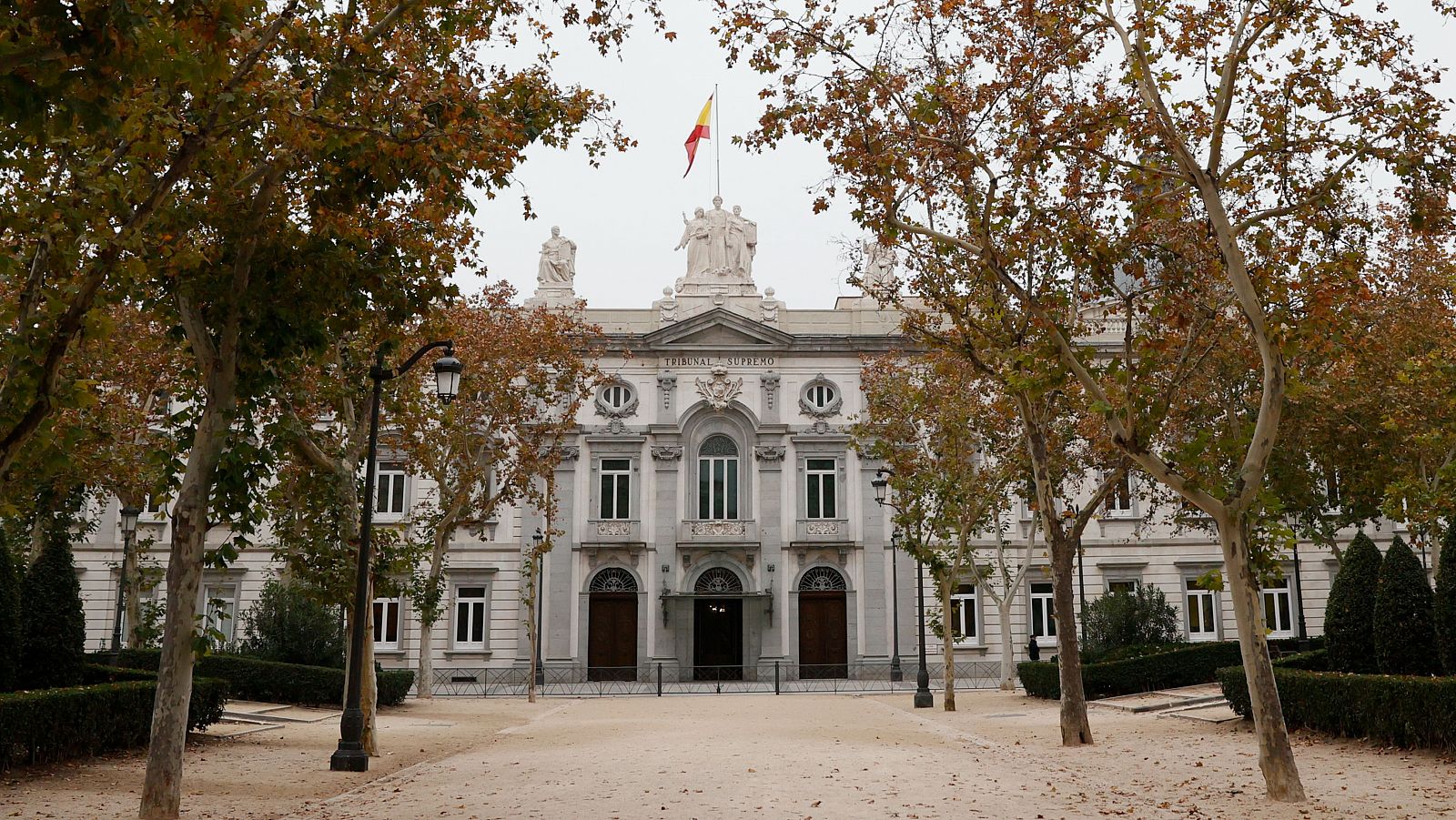 Fachada exterior del Tribunal Supremo de Madrid
