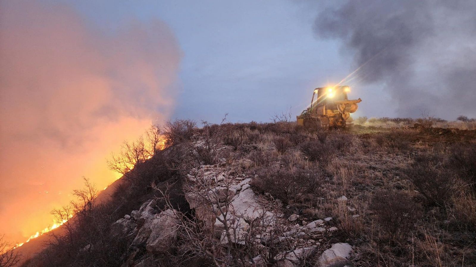 El incendio que sacude el estado de Texas arrasa más de 400.000 hectáreas