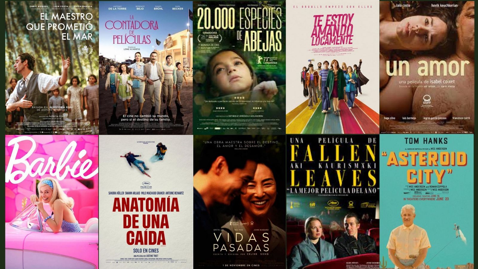 Pel·lícules candidates al Premi Roses de Sant Jordi de Cinematografia de RNE