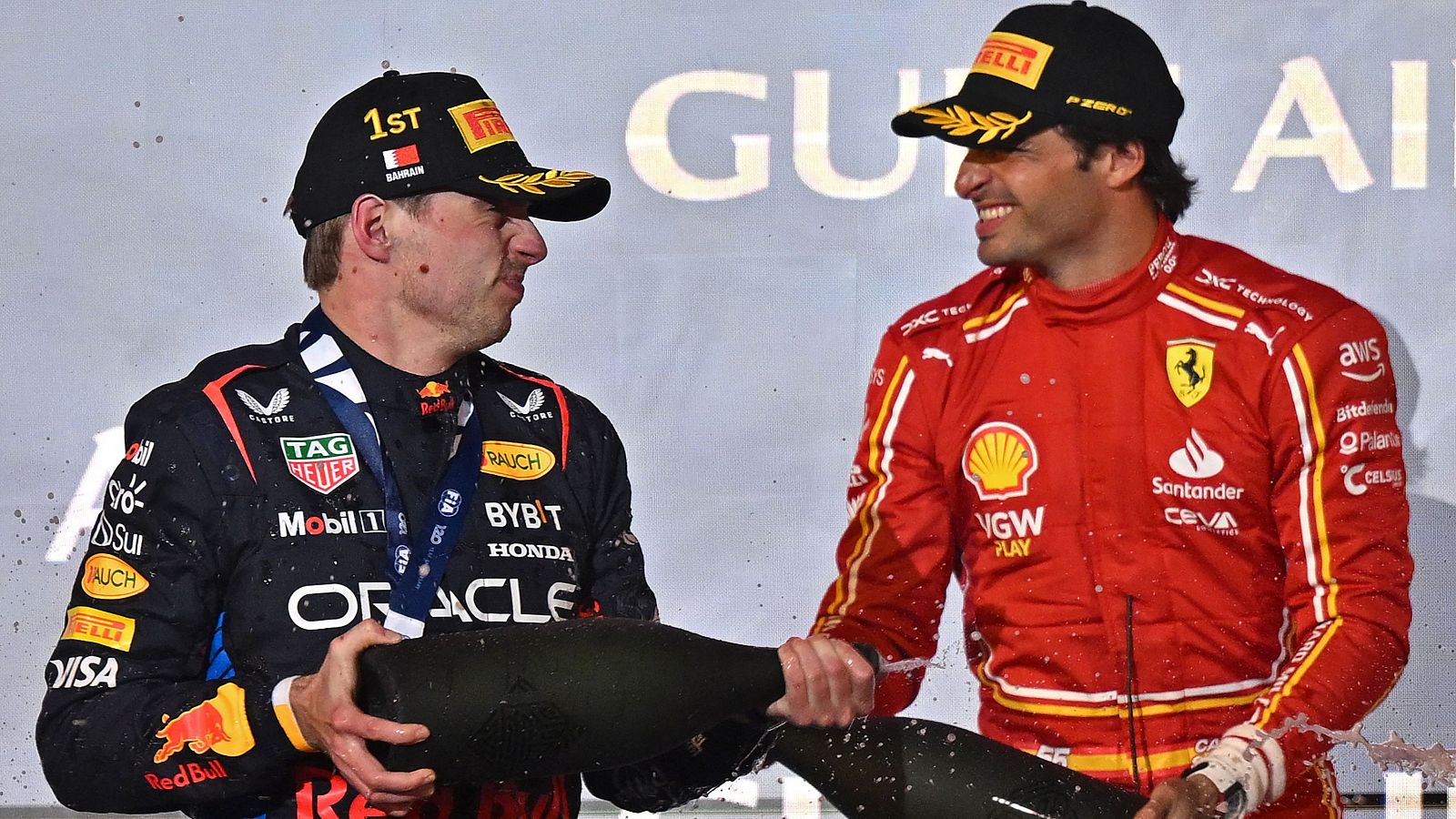 GP Arabia Saudí F1: Max Verstappen y Carlos Sainz