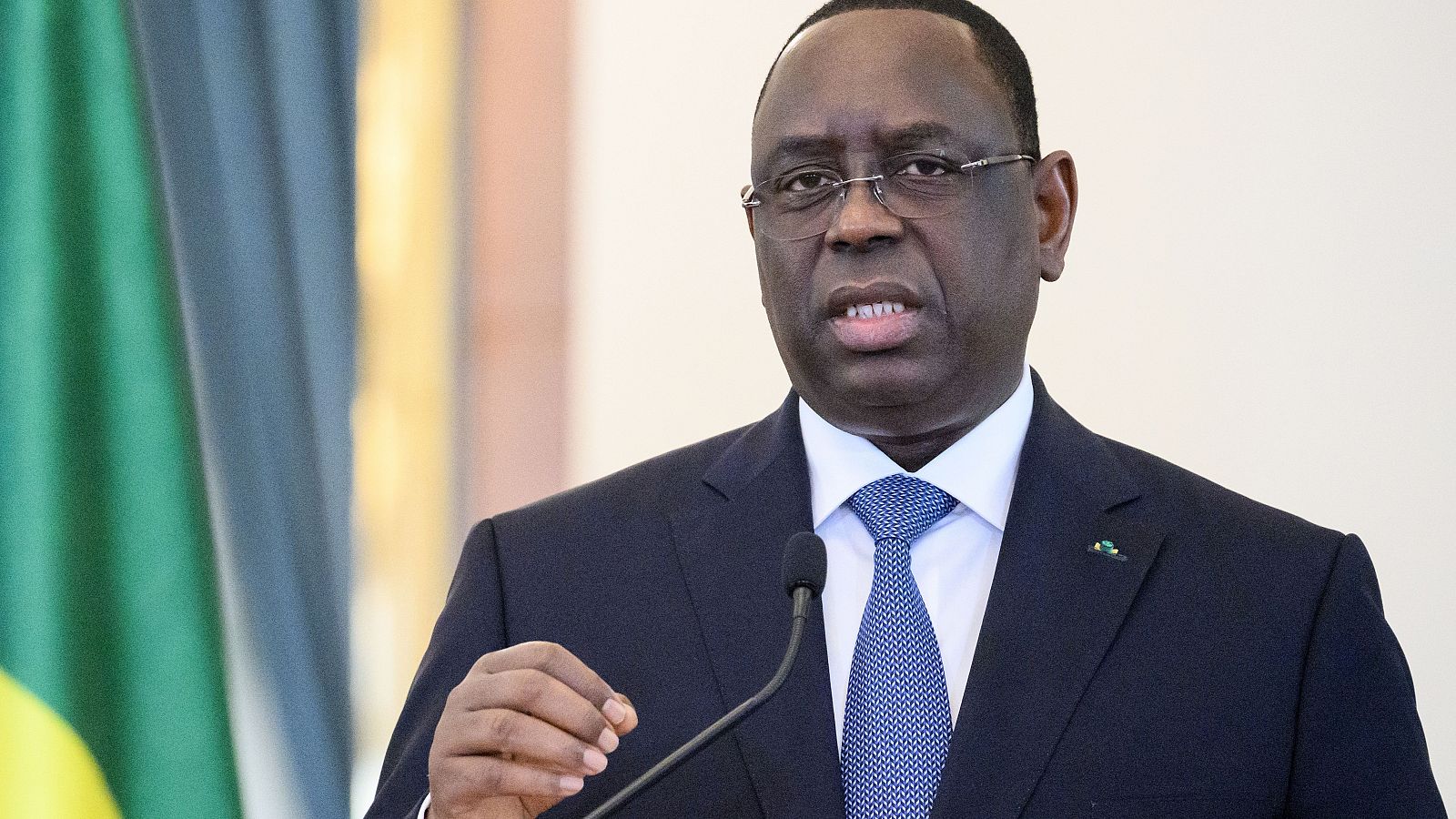El presidente de Senegal, Macky Sall, en una imagen tomada en Dakar en 2022