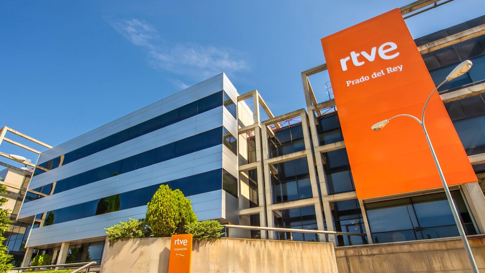 Edificio Prado del Rey en la sede de RTVE de Madrid