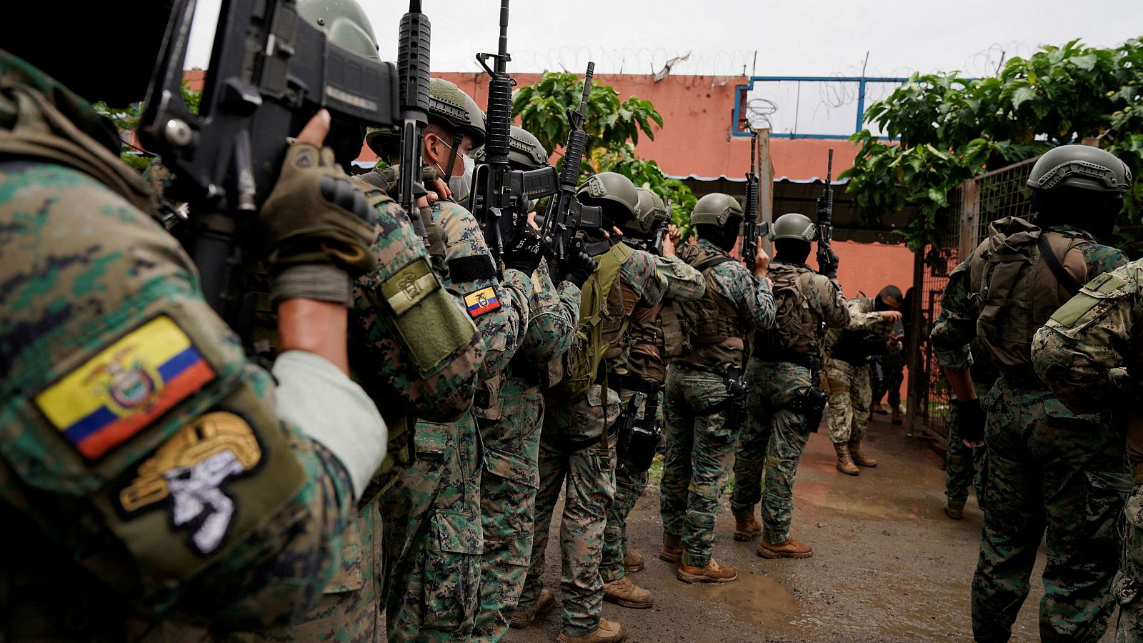 Varios soldados ecuatorianos en una imgen de archivo