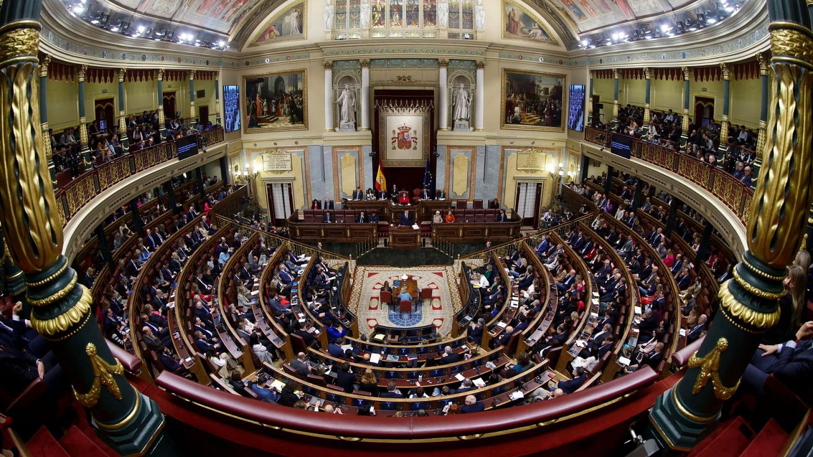 Imagen de archivo del Hemiciclo del Congreso de los Diputados