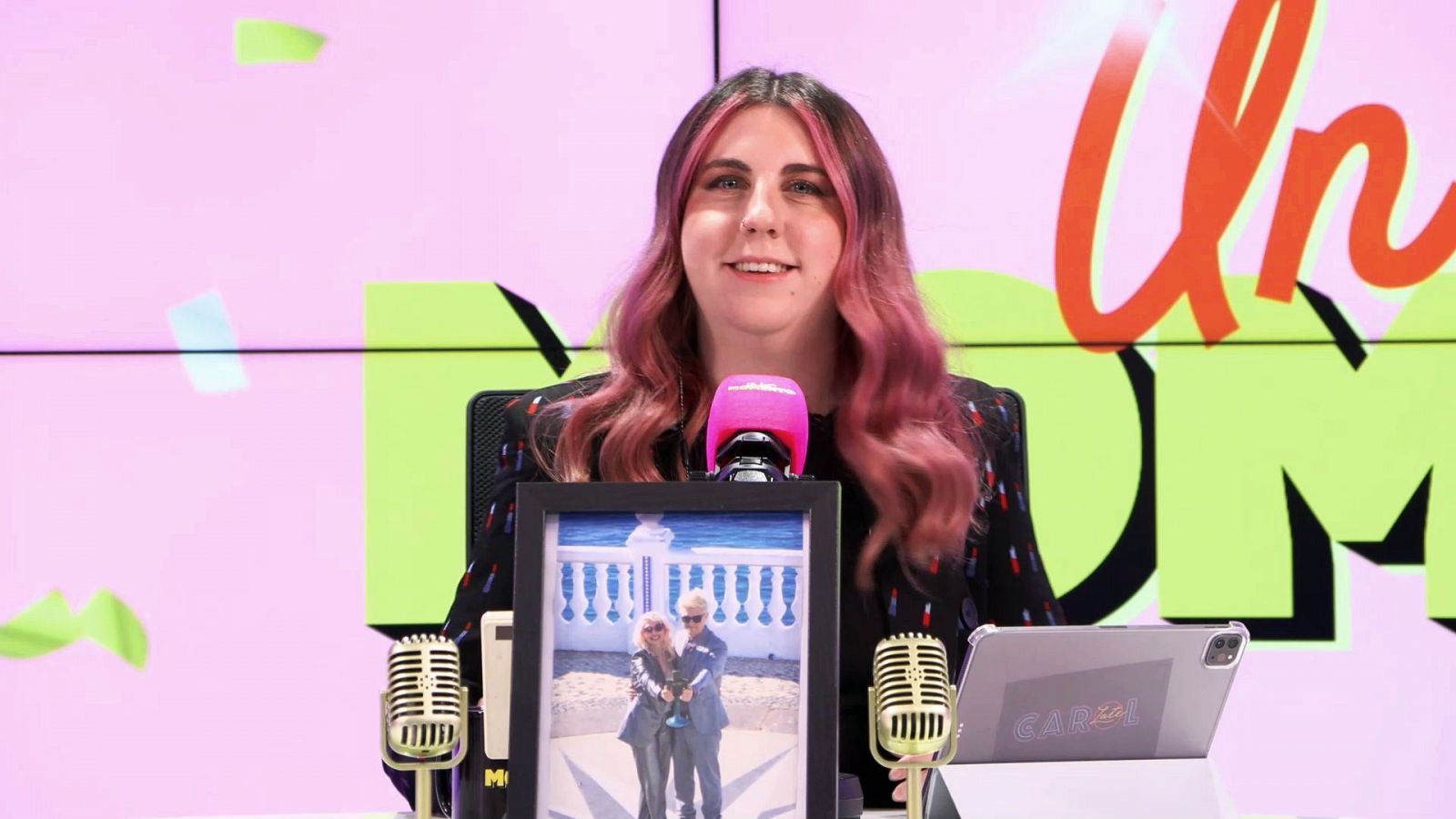Carolina Iglesias en 'Un buen momento', el nuevo videopodcast eurovisivo de RTVE Play