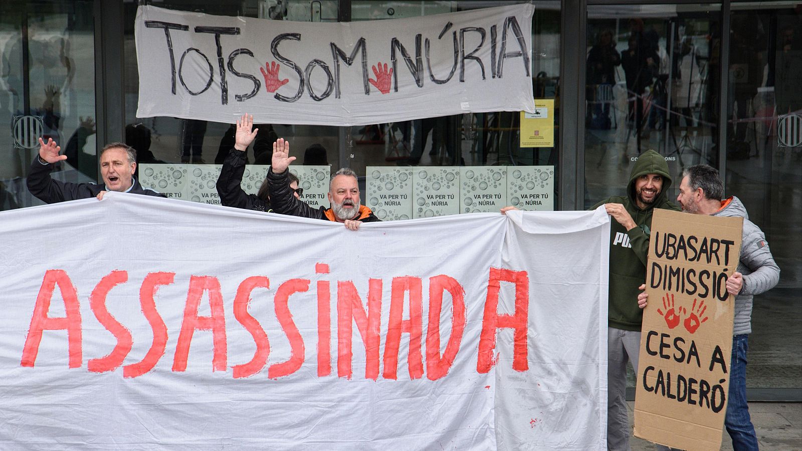 Funcionarios de prisiones protestan por el asesinato de una cocinera en la cárcel Mas d'Enric de El Catllar (Tarragona)