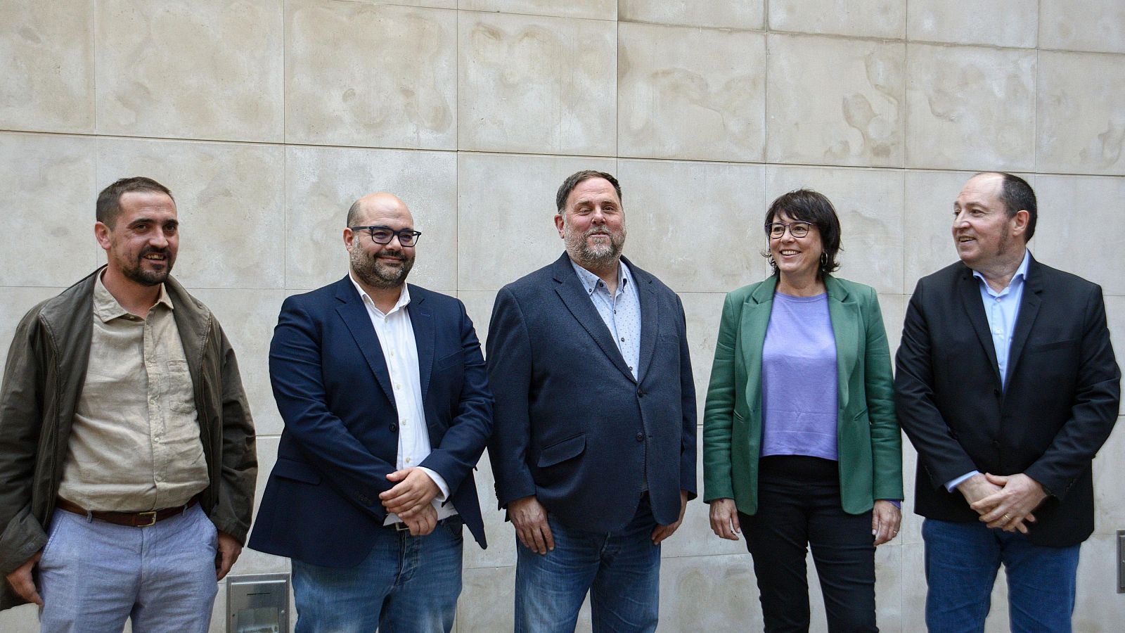 Bildu, ERC, BNG y Ara Més firman el acuerdo de coalición para las europeas