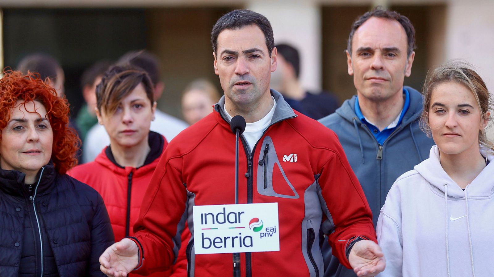 El candidato del PNV a las elecciones vascas Imanol Padrales