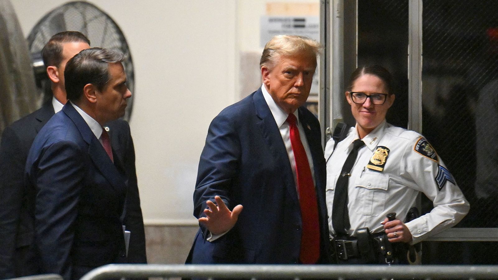 Donald Trump llega a la corte de Manhattan para ser juzgado por el caso 'Stormy Daniels'