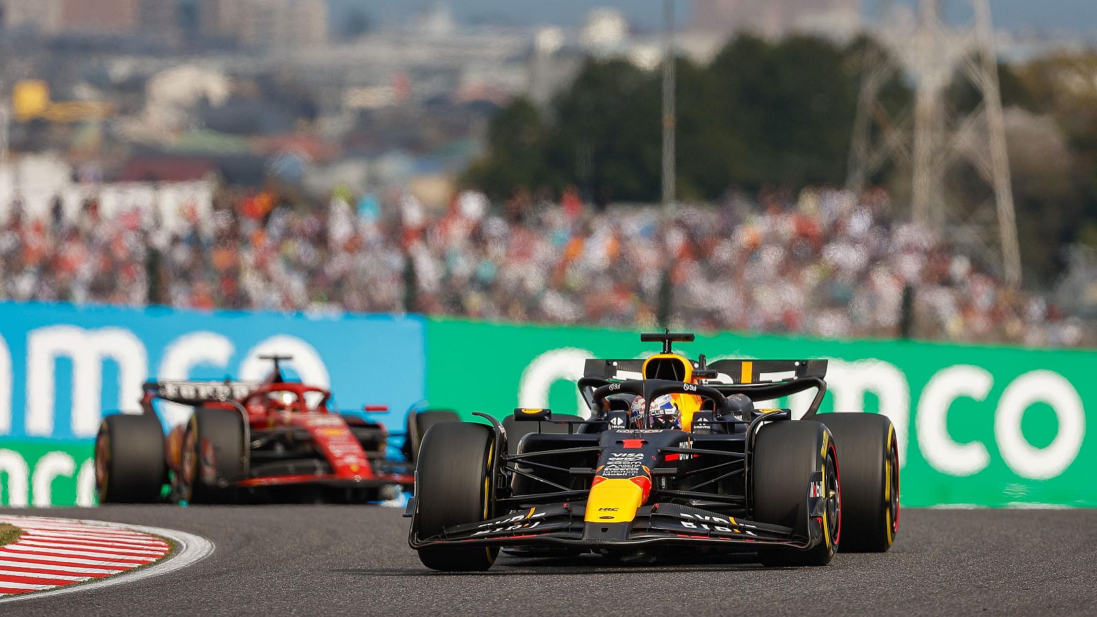 Max Verstappen durante el Gran Premio de Japón