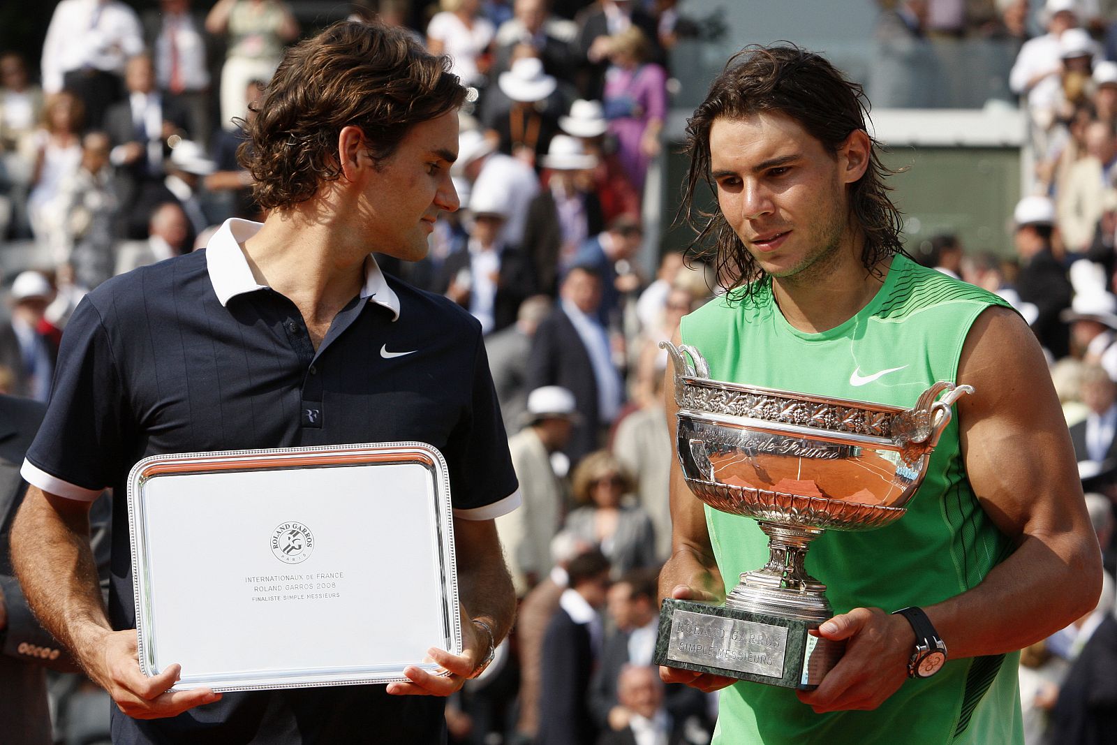 Nadal y Federer, amigos y rivales