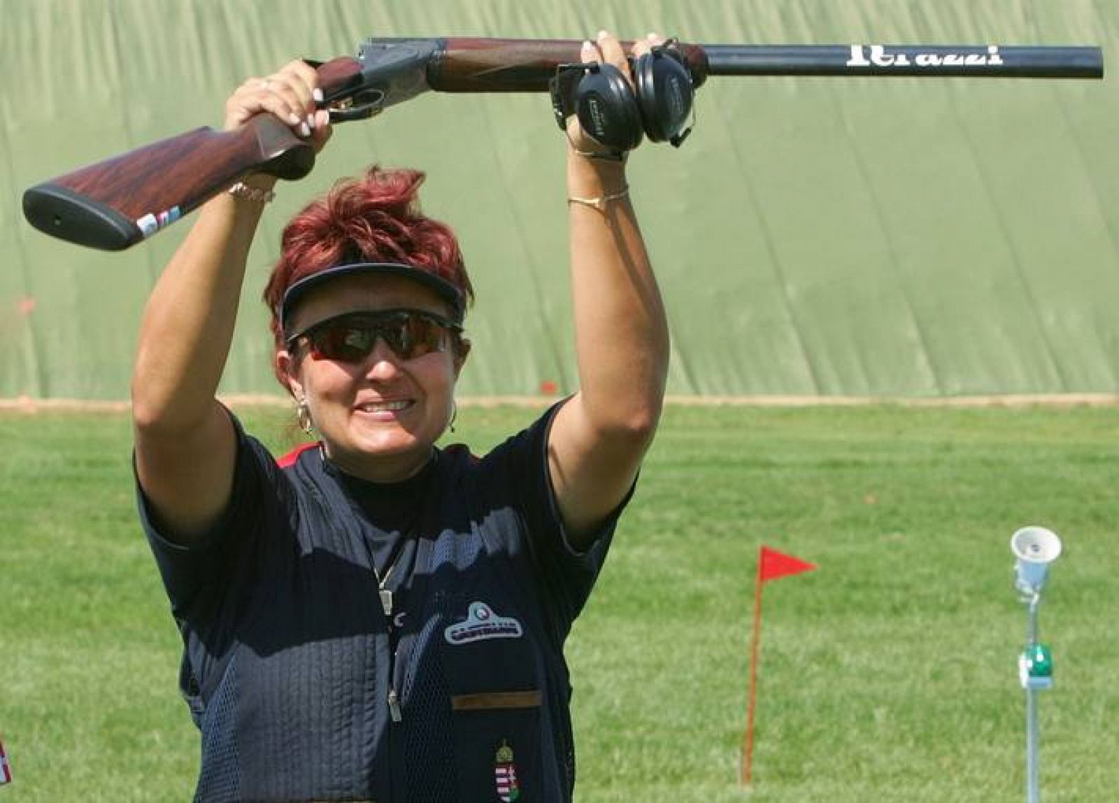 La húngara Diane Igaly fue la campeona de tiro al plato en Atenas 2004.