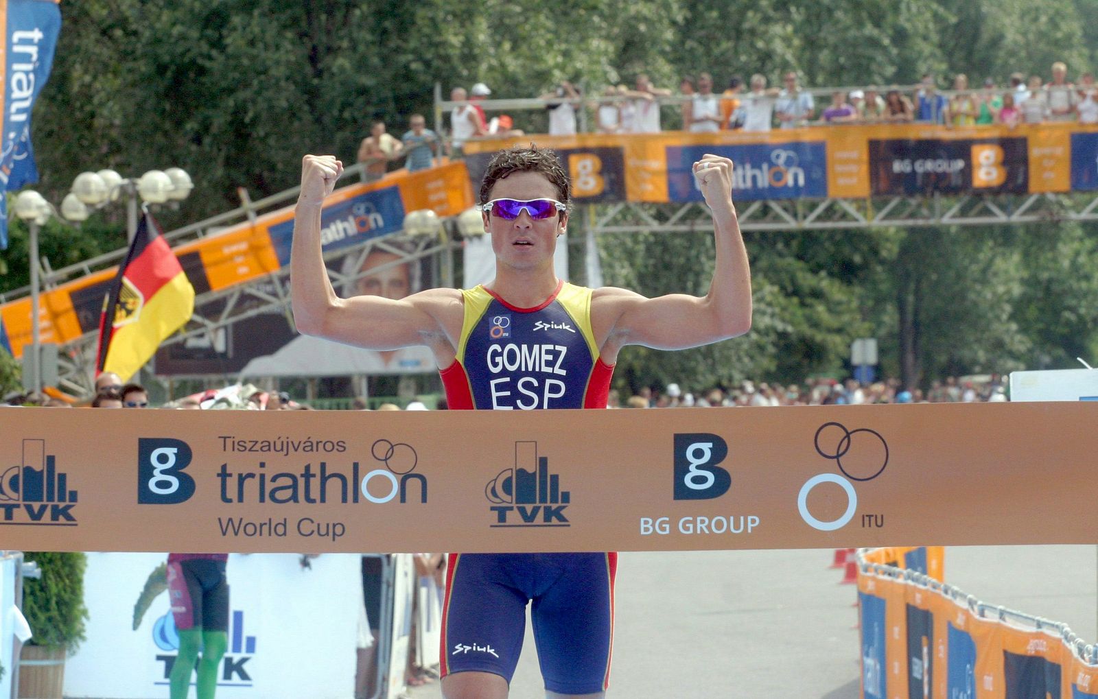 Gómez Noya llegará a Pekín como líder de la clasificación mundial de triatlón.