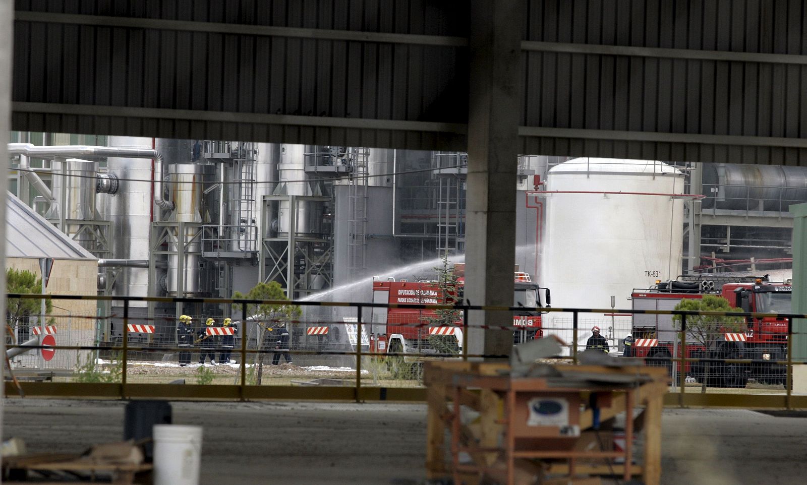 Explosión en una planta de bioetanol en Salamanca