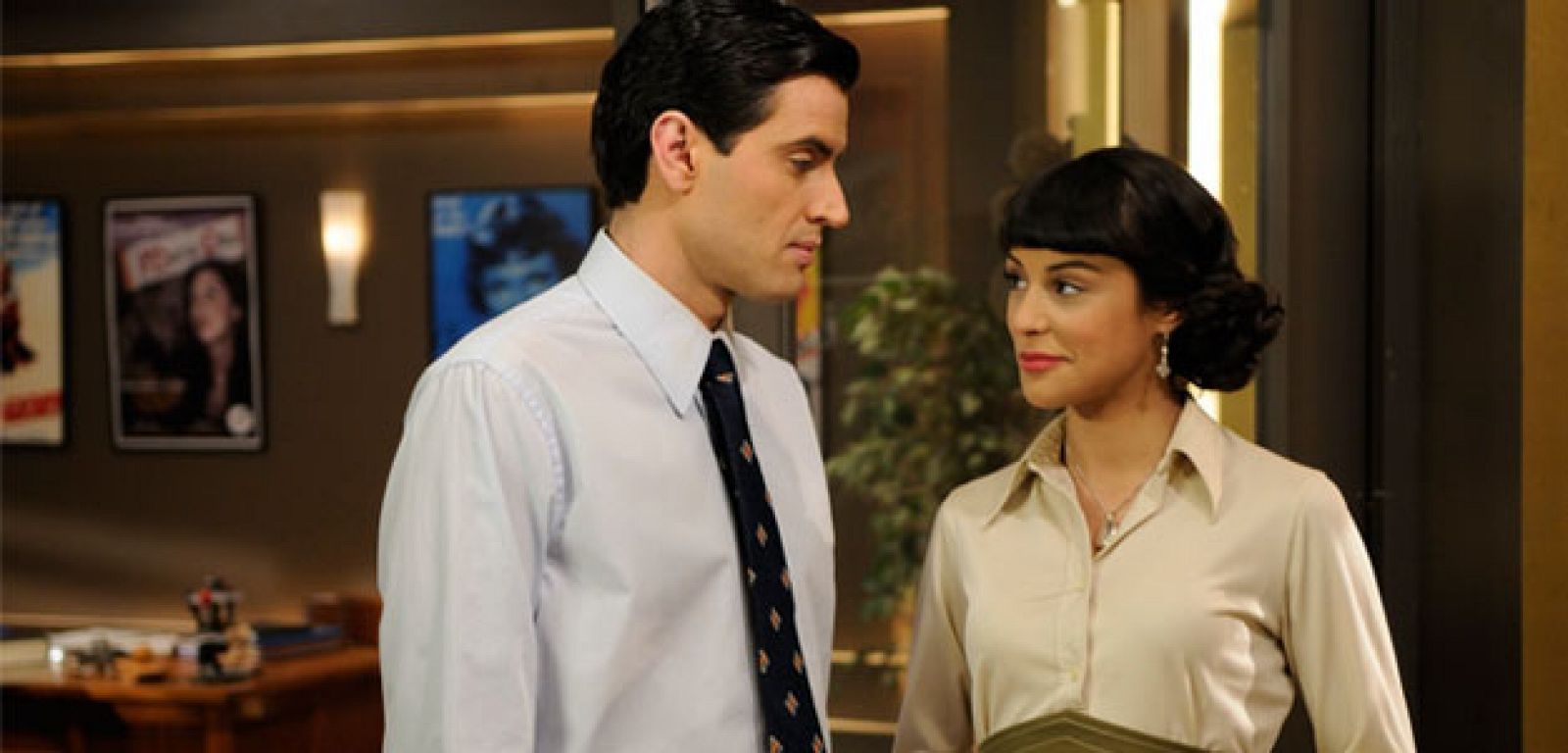 Alicia y Fernando, protagonistas de la serie