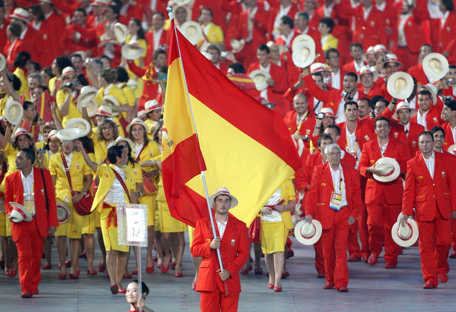 El paso de David Cal en la inauguración