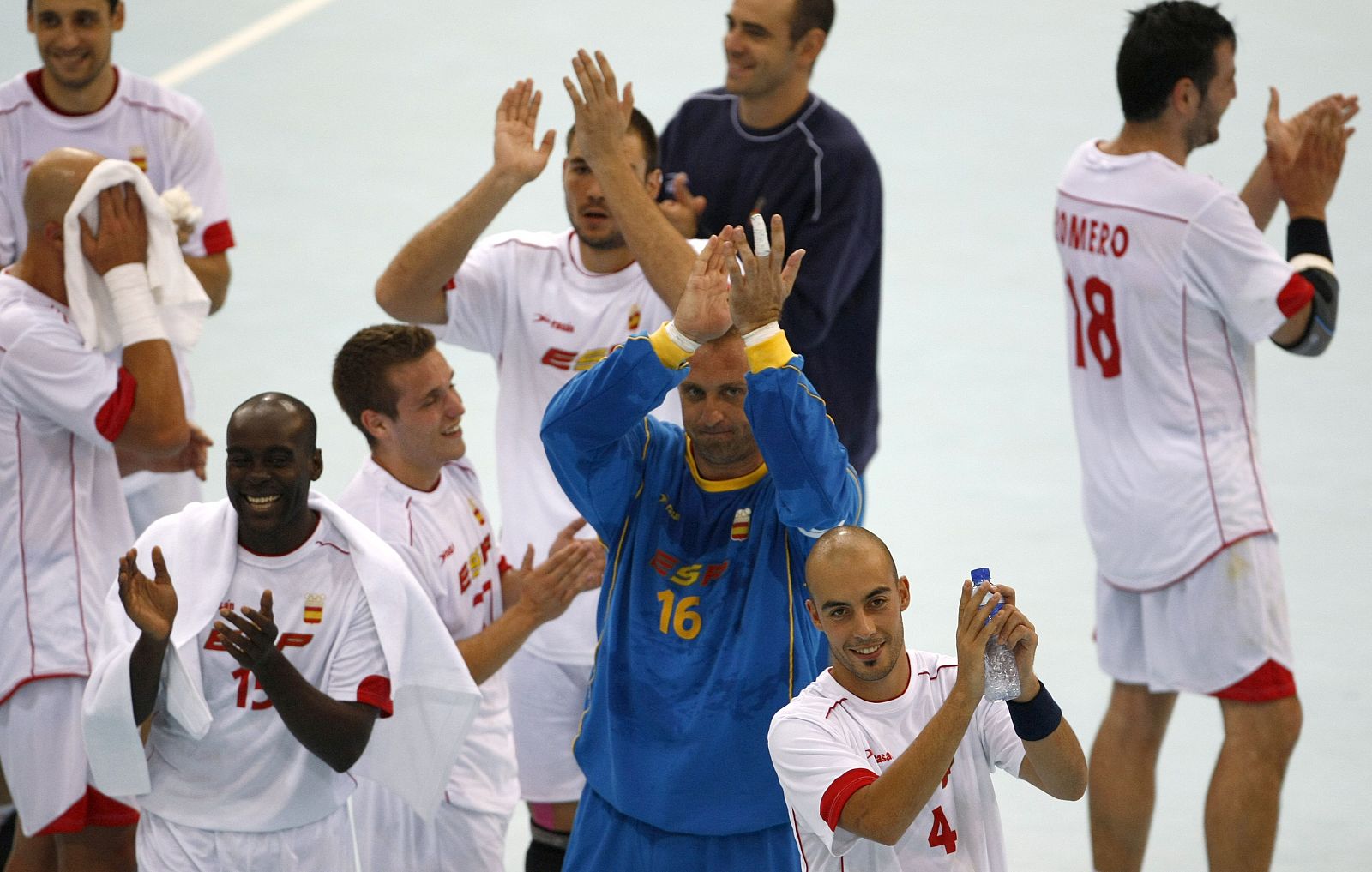 David Barrufet es el portero y el capitán de la selección española de balonmano.