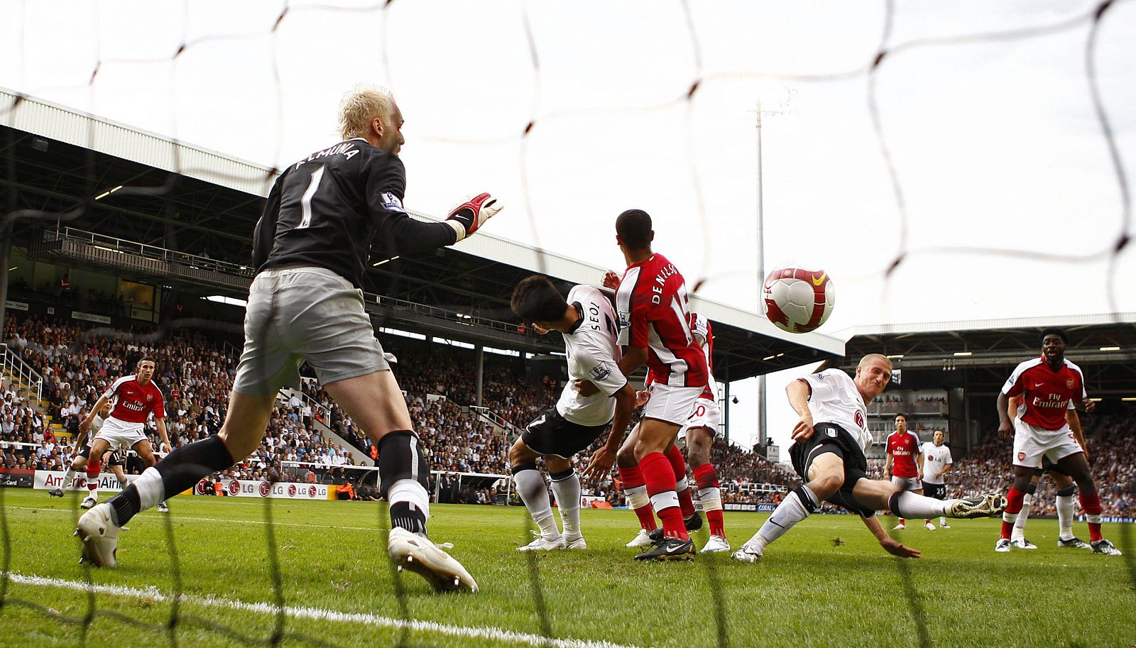 El Fulham se ha impuesto por la mínima al Arsenal.