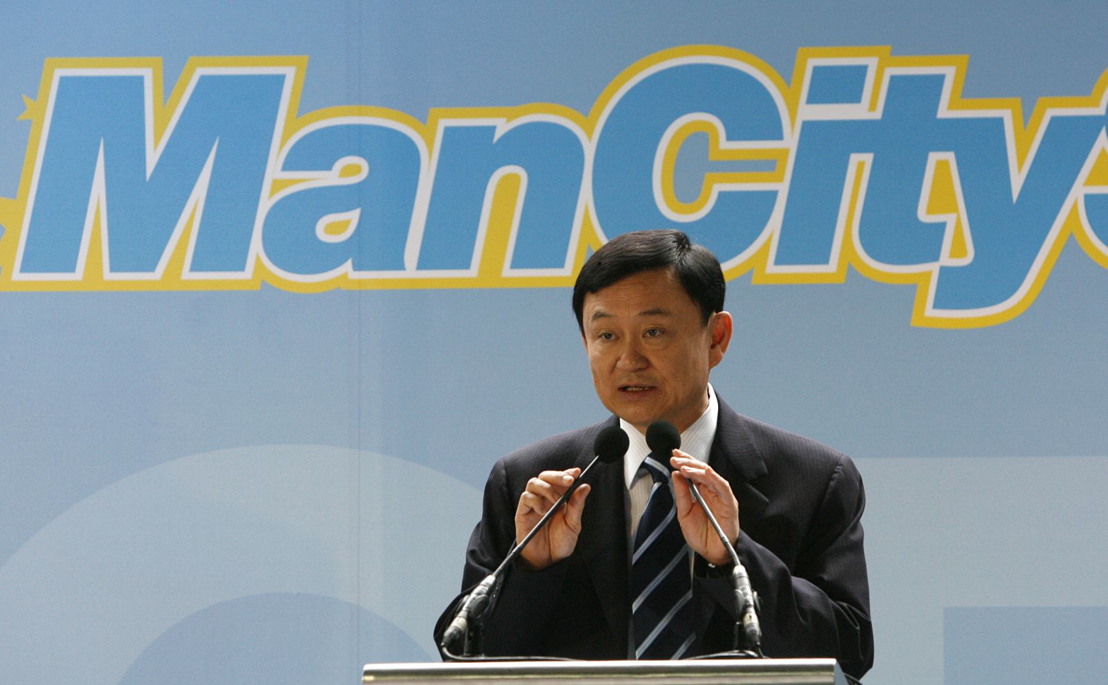 Thaksin, Primer Ministro de Tailandia, ha sido hasta ahora el propietario del Manchester City.