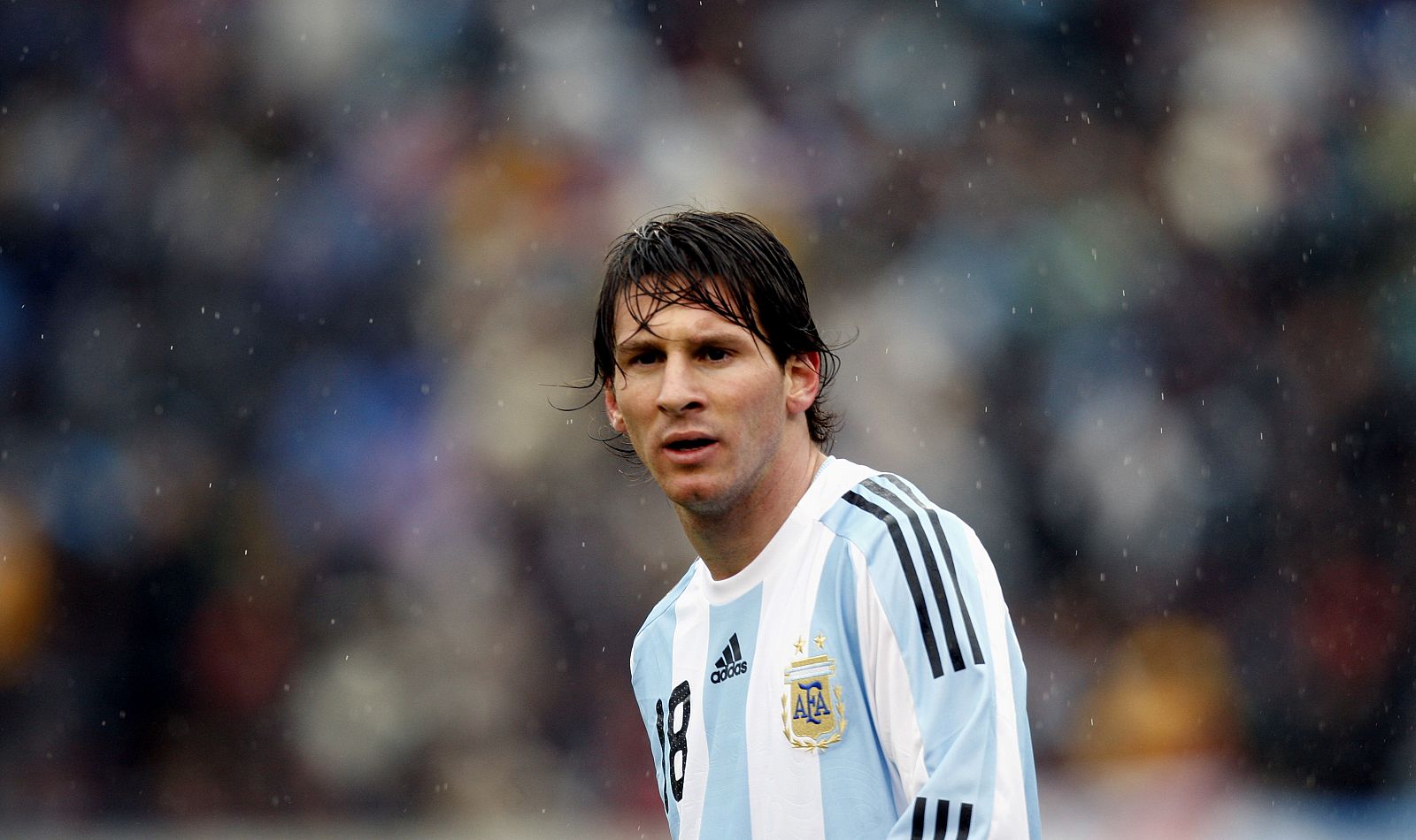 Lionel Messi ha aterrizado de Perú donde ha jugado con su selección.
