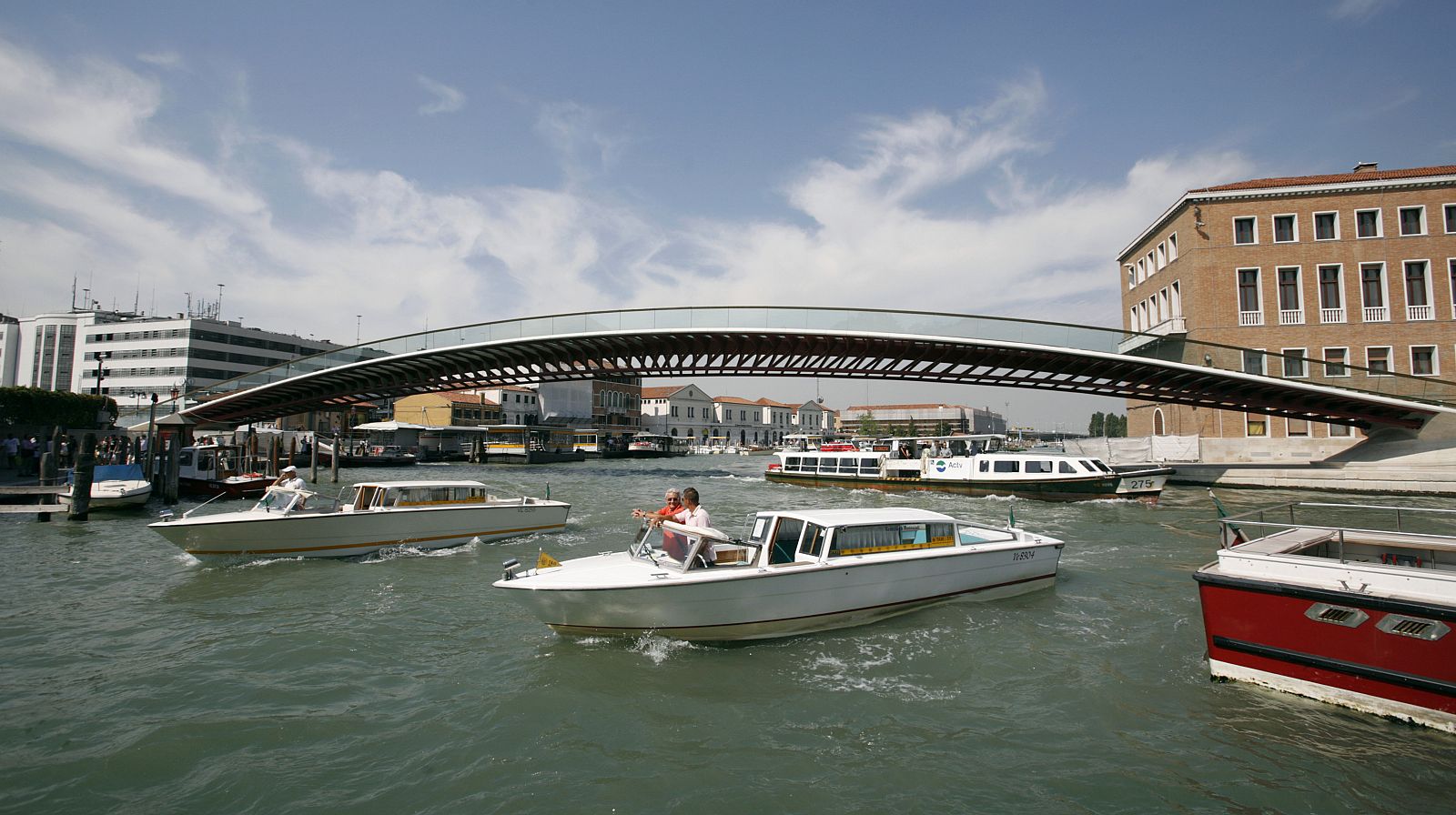 El Puente de la Constitución de Venecia, sobre el Gran Canal