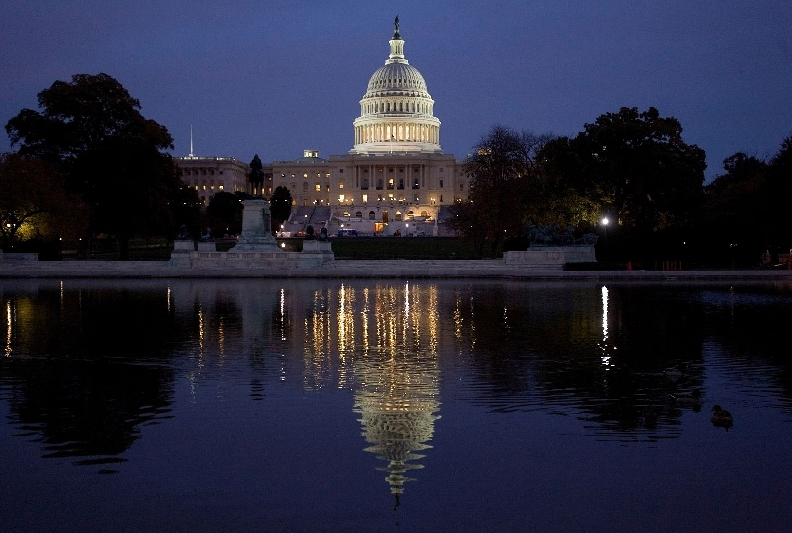 Amanecer en el Capitolio de Washington
