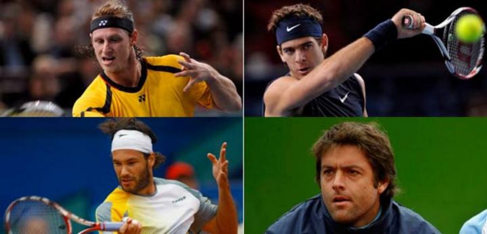 Nalbandián, Del potro, Acasuso y Calleri serán los encargados de pelear por la 'ensaladera' en la final de la Copa Davis.