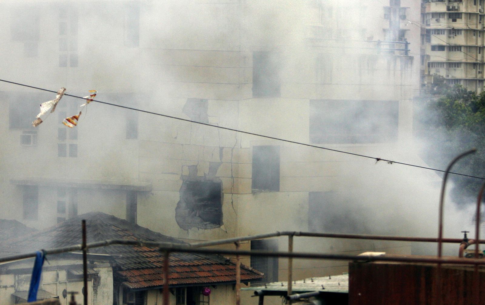 Imagen del asalto al centro judío de Bombay