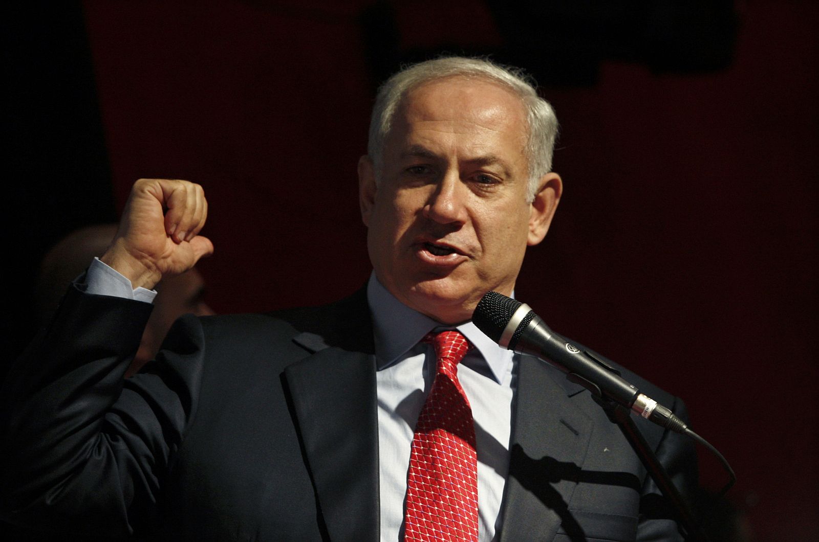 Benjamín Netanyahu, líder del partido derechista Likud.