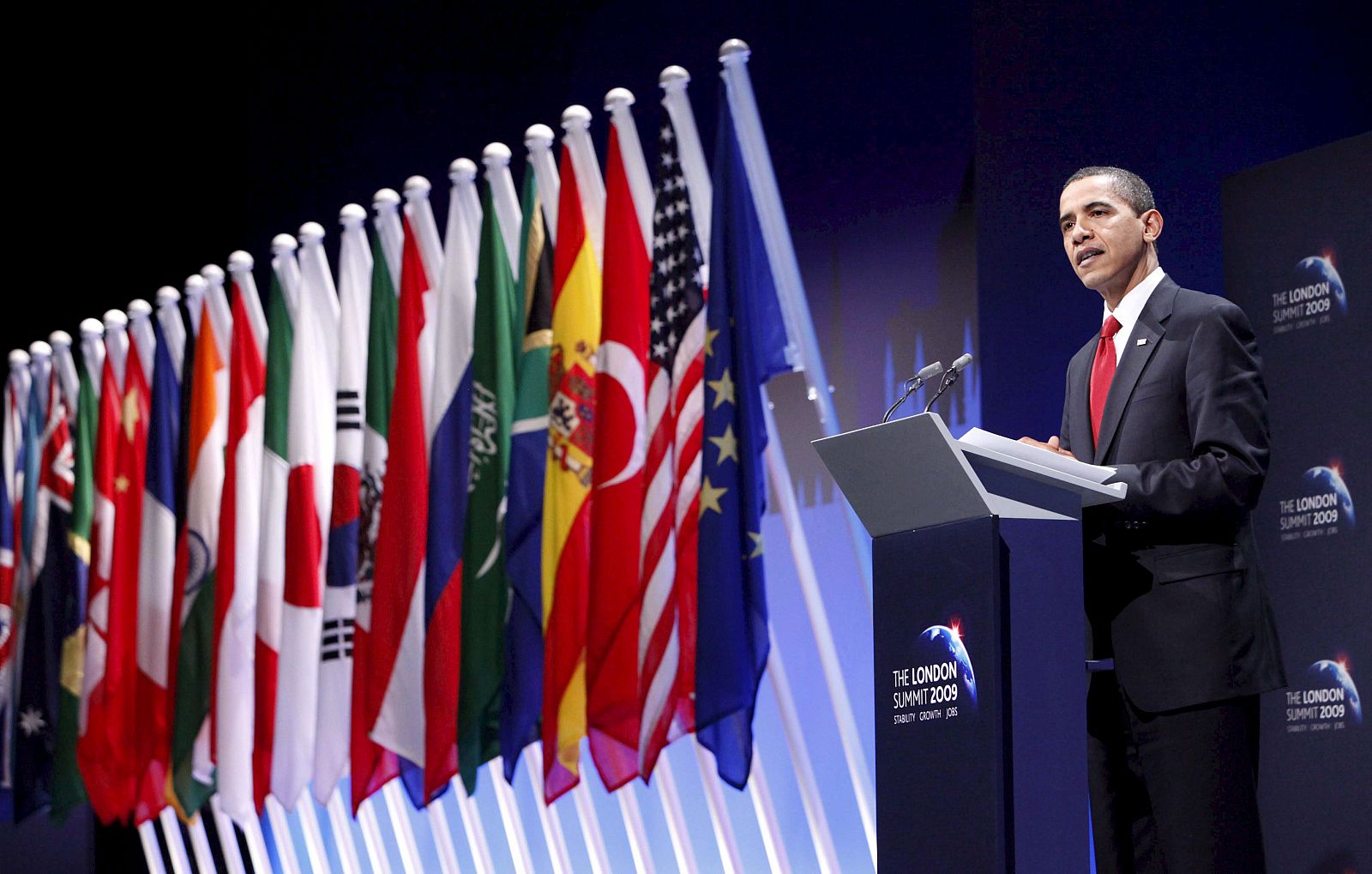 Obama, durante la rueda de prensa posterior a la cumbre del G-20.