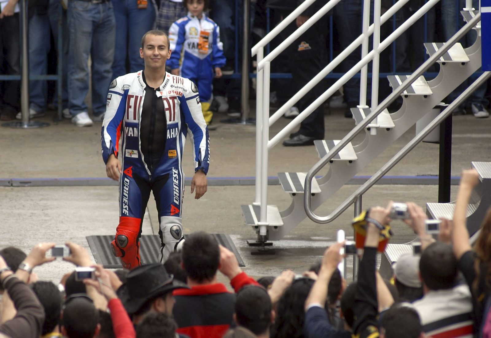 El piloto español de Moto GP Jorge Lorenzo afronta con optimismo el arranque del Mundial.