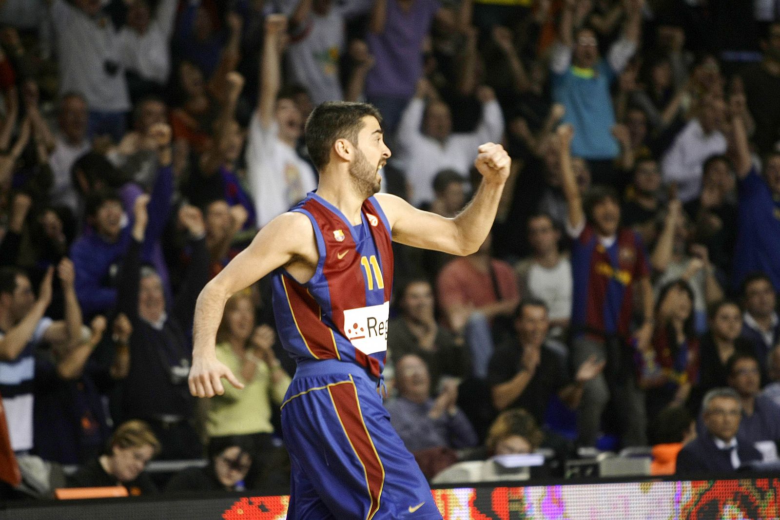 Navarro fue el máximo anotador del Barcelona, con 19 puntos.