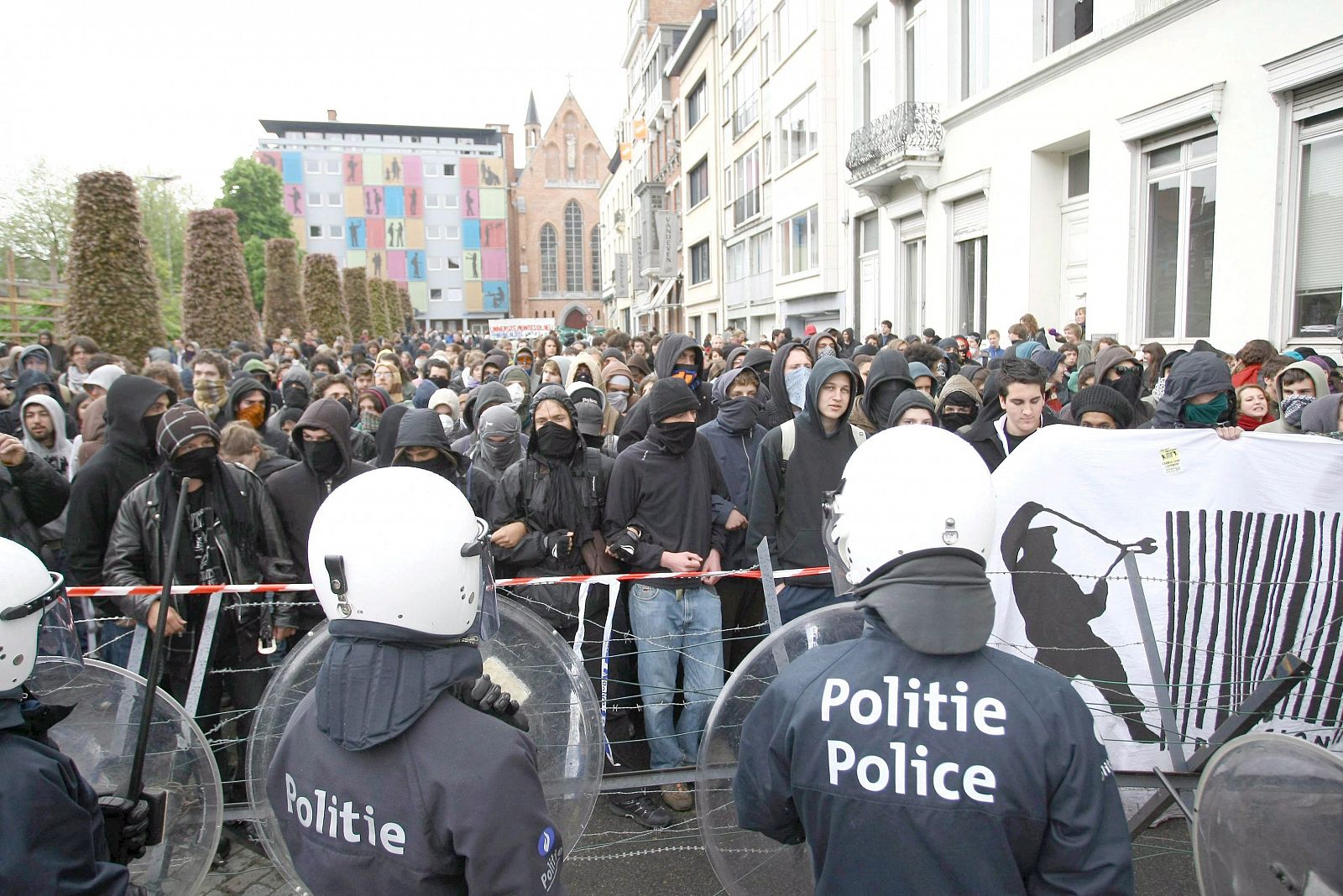 Protestas contra Bolonia en Lovaina