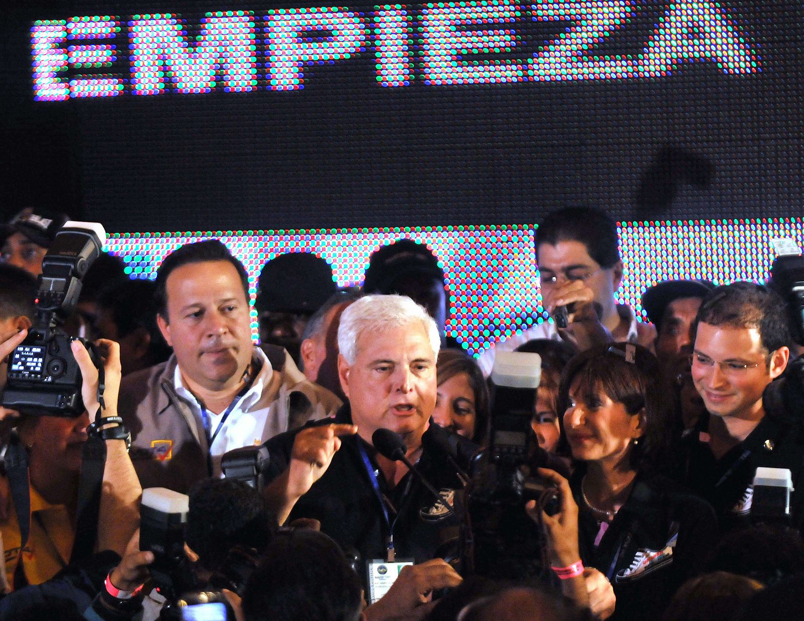 El presidente electo de Panamá, Ricardo Martinelli.