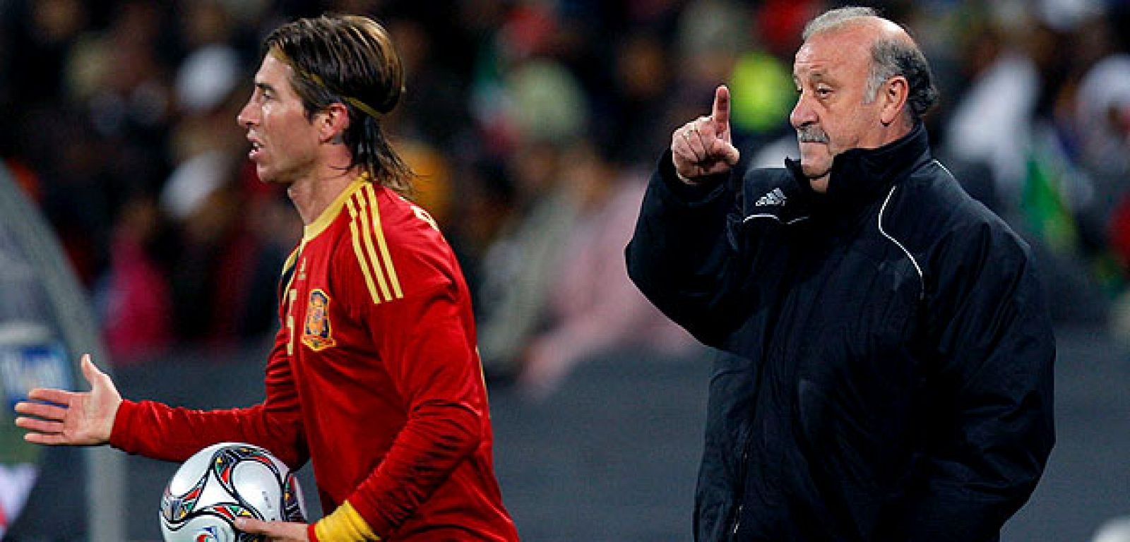 Del Bosque no piensa en la relajación como motivo de la derrota.