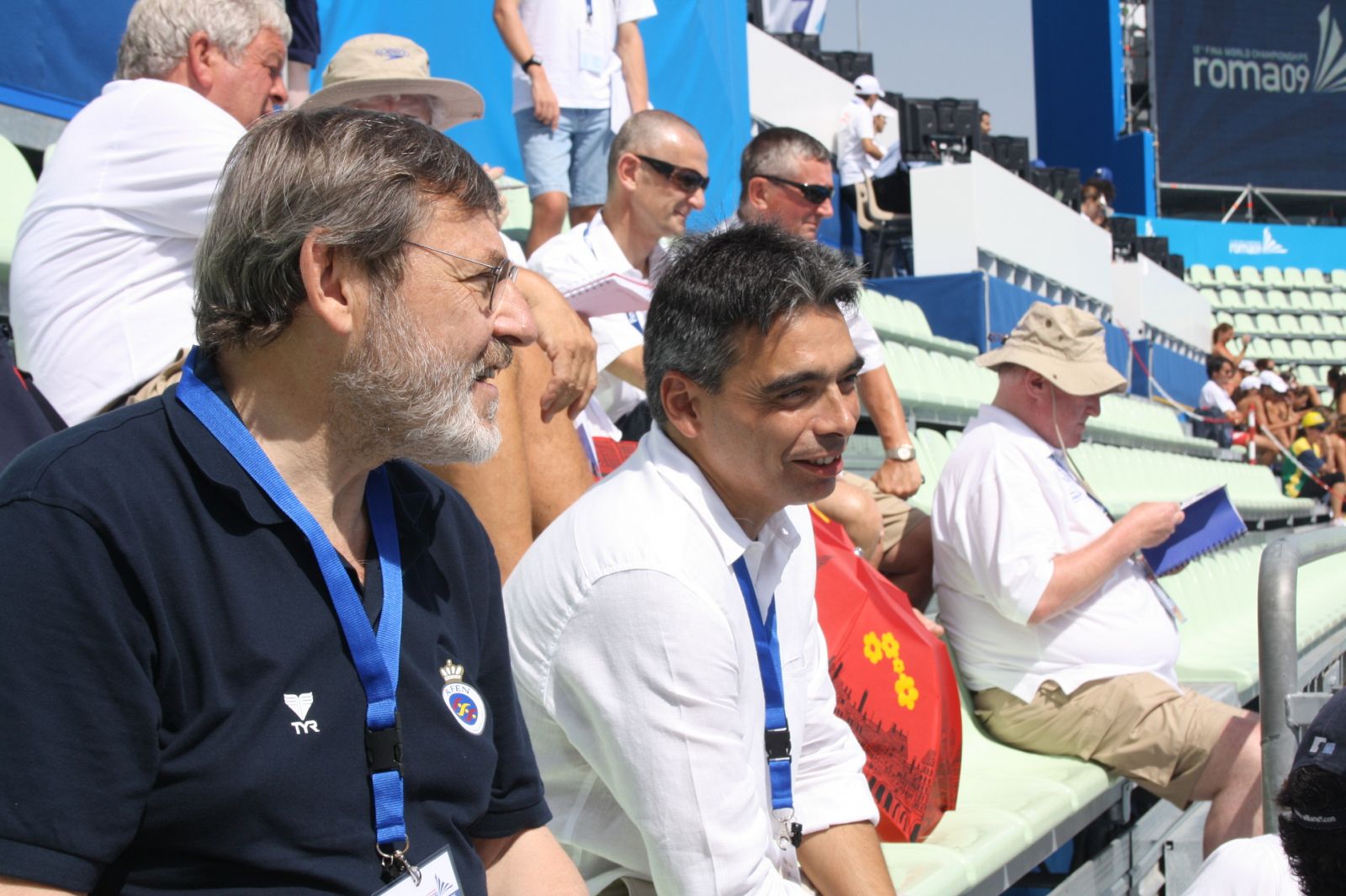 Jaime Lissavetzky, Secretario de Estado para el Deporte, junto con AlbertSoler, Director General de Deportes del CSD.