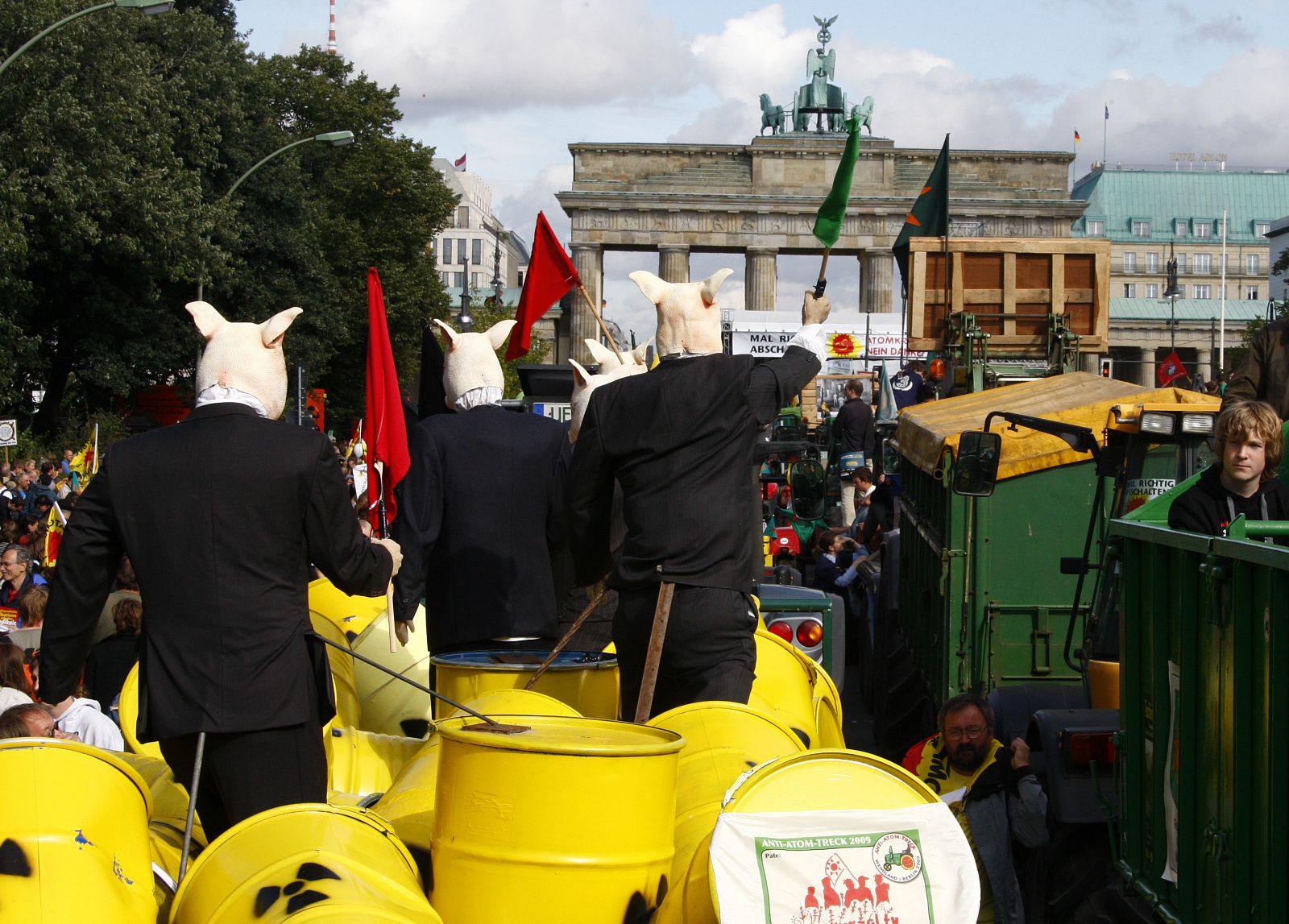Manifestación en Berlín contra la energía nuclear