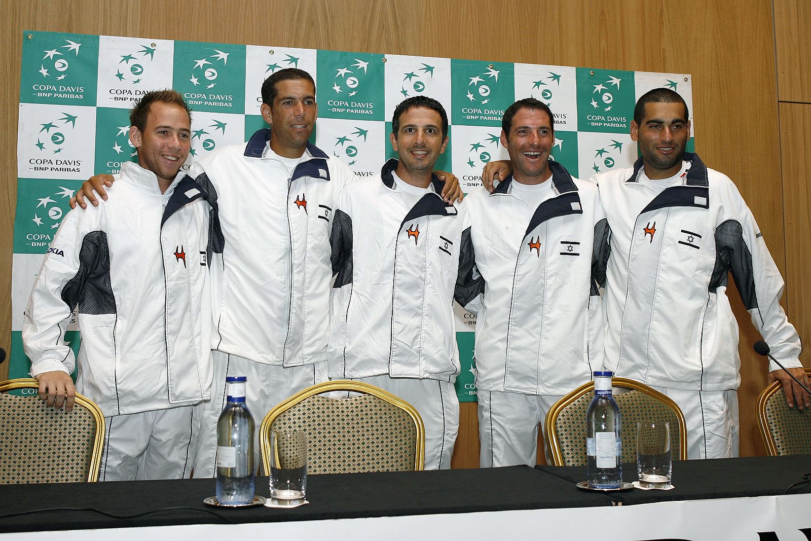 El equipo de Copa Davis de Israel